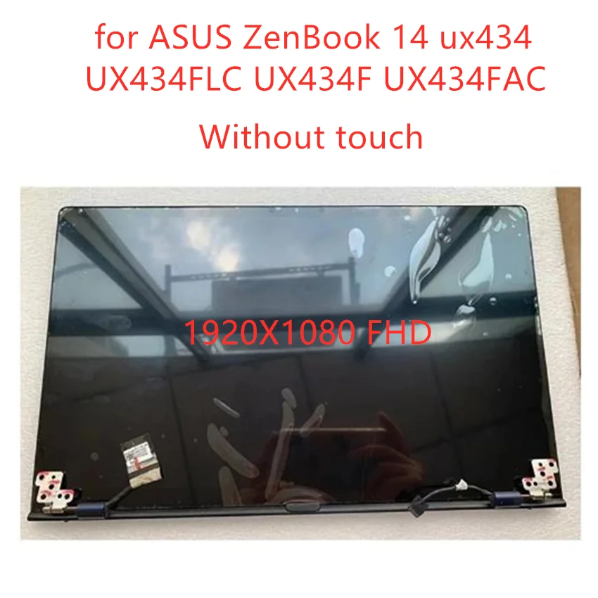   ÷, ASUS ZenBook 14 ux434 UX434FLC UX434F UX434FAC LCD ũ , 1920x1080 ػ, 14 ġ